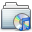 iTunes Folder Graphite Stripe Icon 32x32 png